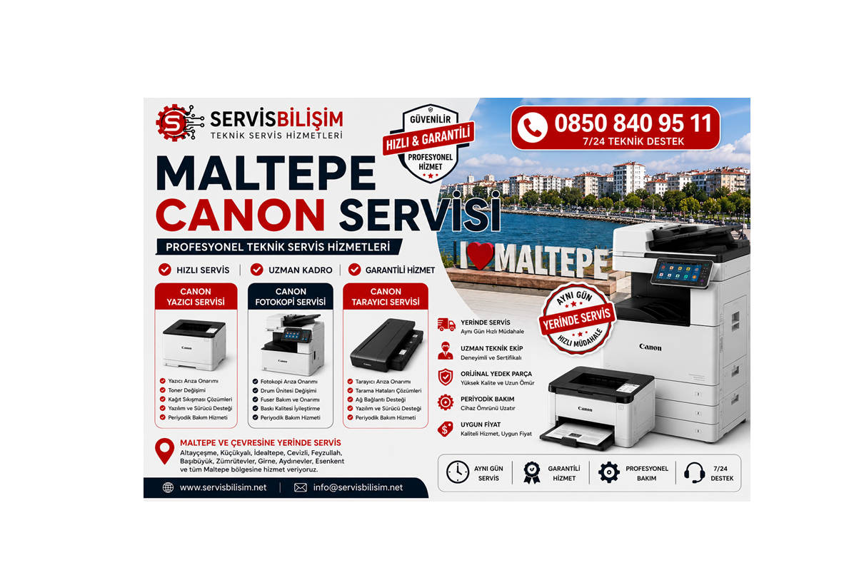 Maltepe Canon Servisi 0850 840 95 11