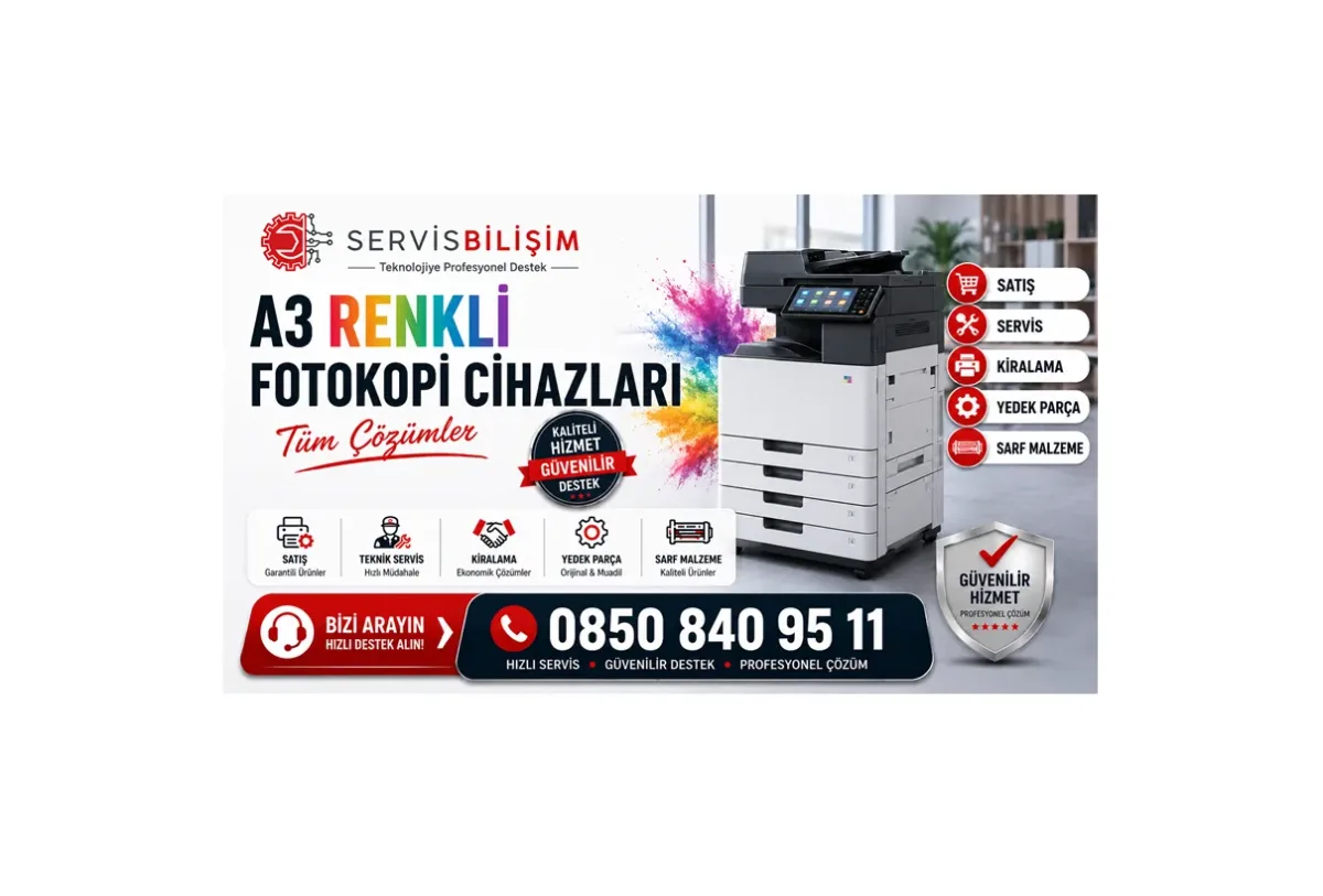 A3 Renkli Fotokopi Cihazları