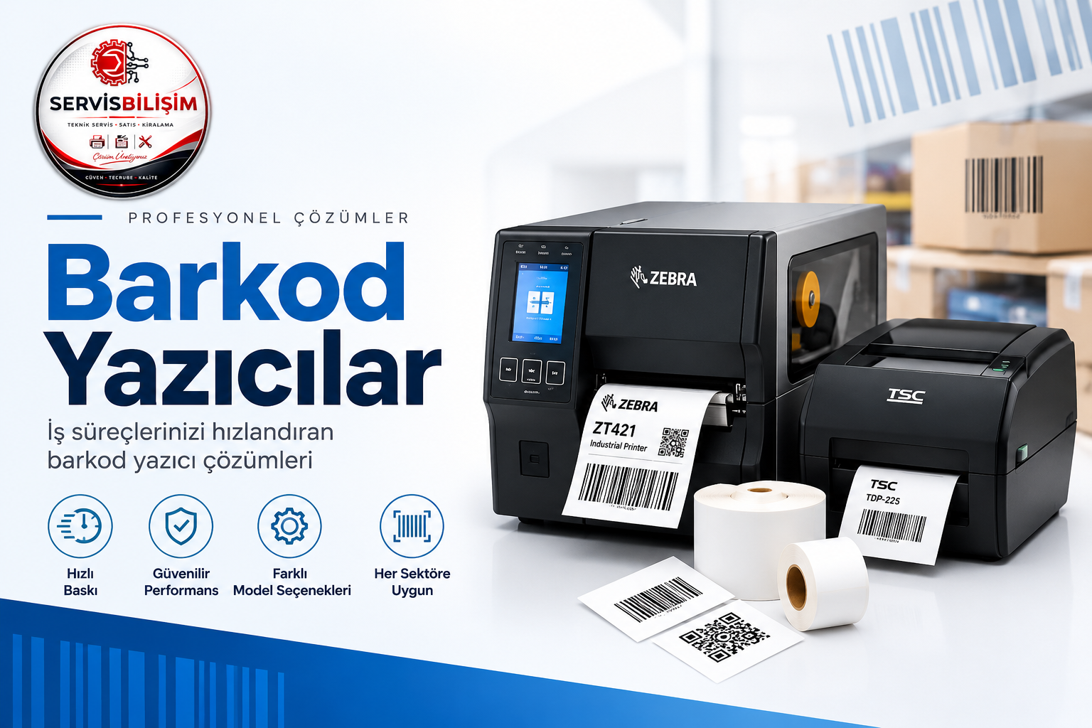 Etiket / Barkod / Slip Yazıcılar